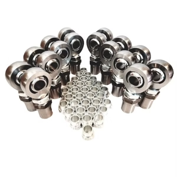 1.25" X 1" Bore Hex Bungs w/HMS 1"-3/4" (8LH & 8RH)