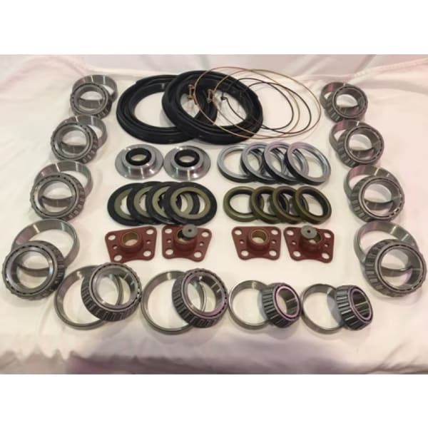 2.5 Ton Steer and Rear Rebuild Kit Black Boots