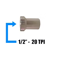 Tube Inserts For 1/2"-20 TPI