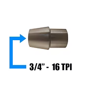 Tube Inserts For 3/4"-16 TPI