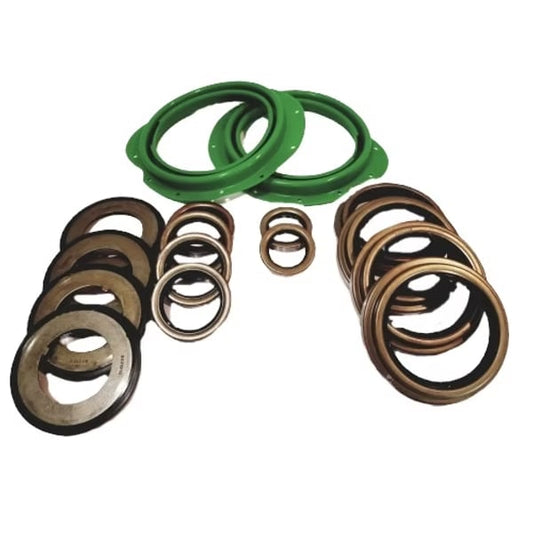 Rockwell 5 Ton Axle 16 PC Black Boot Kit with All Seals M809 M939 M54
