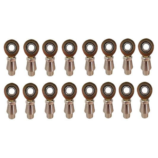 7/8" X 3/4" Bore Gold Heims No Spacers (8LH & 8RH)