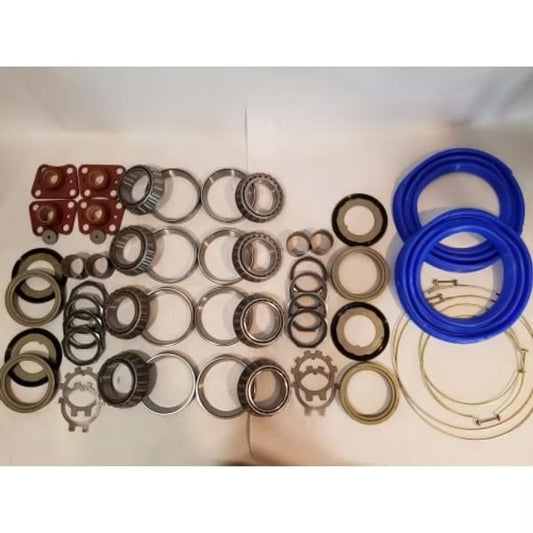 2.5 Ton Steer and Rear Axle Hub/Knuckle Overhaul Kit w/ Blue Boots M35 M35A1