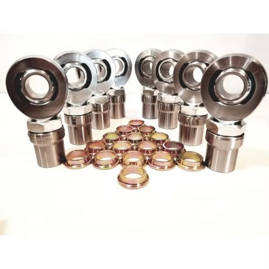 1.25" Heims 1" Bore w/Cone Spacers (4LH & 4RH)