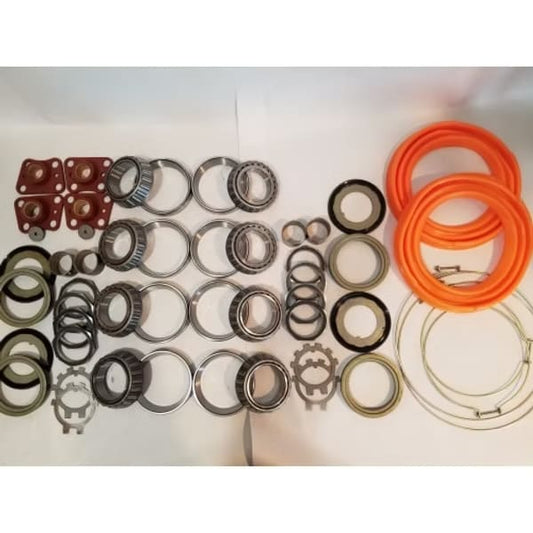 2.5 Ton Steer and Rear Axle Hub/Knuckle Overhaul Kit w/Orange Boots M35 M35A1