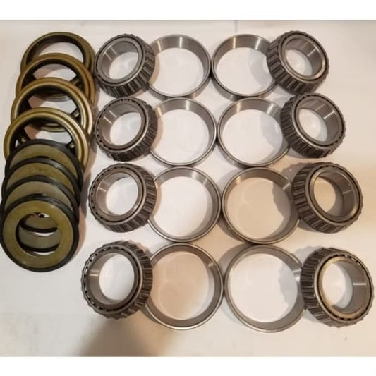 5 Ton 2 Axle Hub Bearing and Seal Kit w/4 Inner Seals/4 Outer Seals