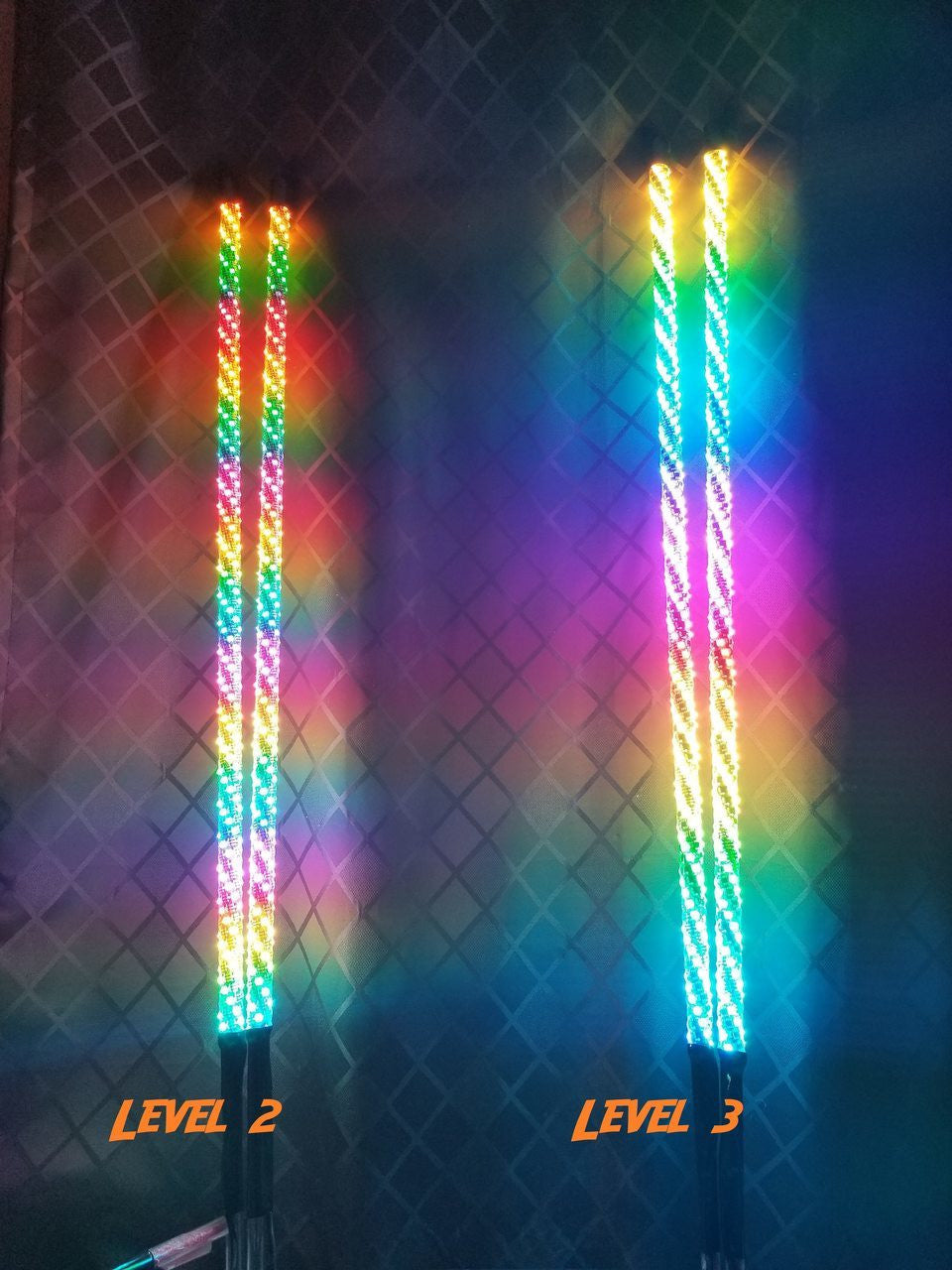 Cyclone Whips - 8ft - Pair (Lvl 3)