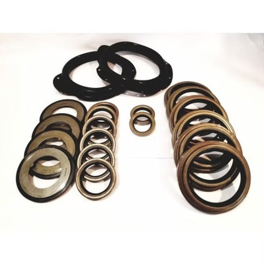 5 Ton 3 Axle w/Black Boots and Seal Kit (1 Front/2 Rear)