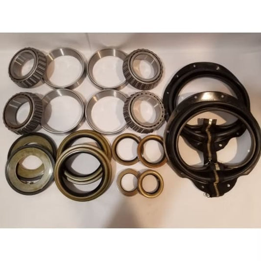 5 Ton Front Axle Hub and Knuckle Rebuild Kit w/Zipper Boots
