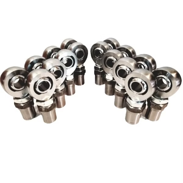 1.25" X 1" Bore Hex Bung Kit No Spacers (8LH & 8RH)