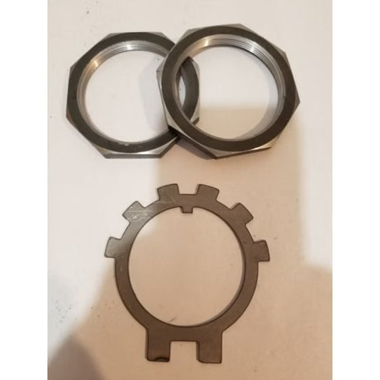 2.5 Ton Spindle Nut/Lock Tab Single Hub Kit